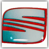 объемные наклейки seat